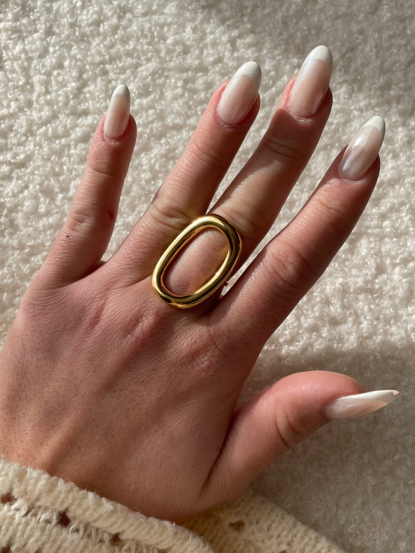 BAGUE AGATHE - DORÉ