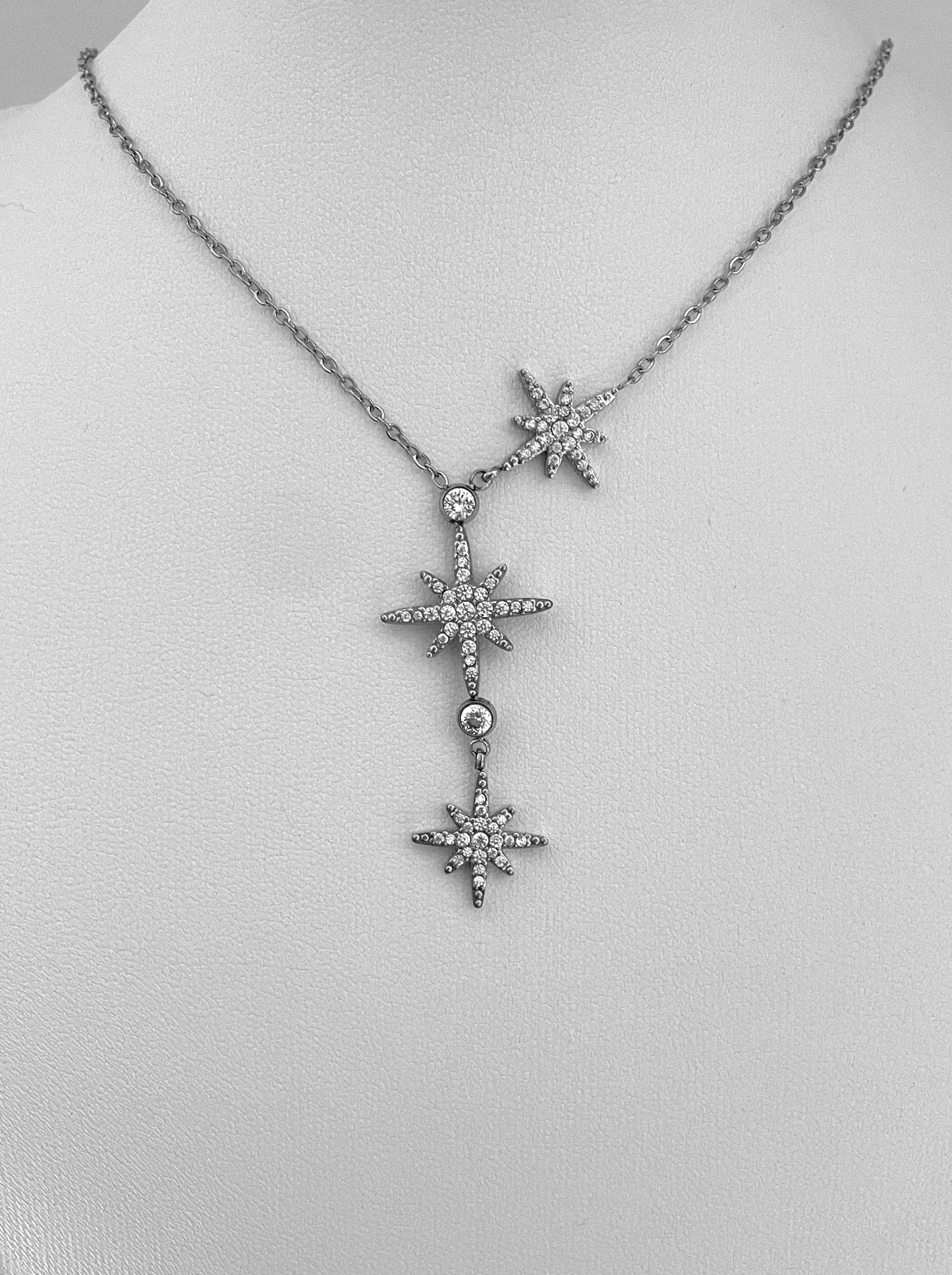 COLLIER STELLA - ARGENTÉ