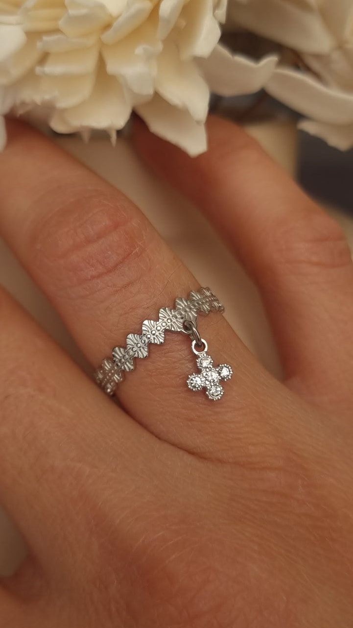 BAGUE ALBA - ARGENTÉ