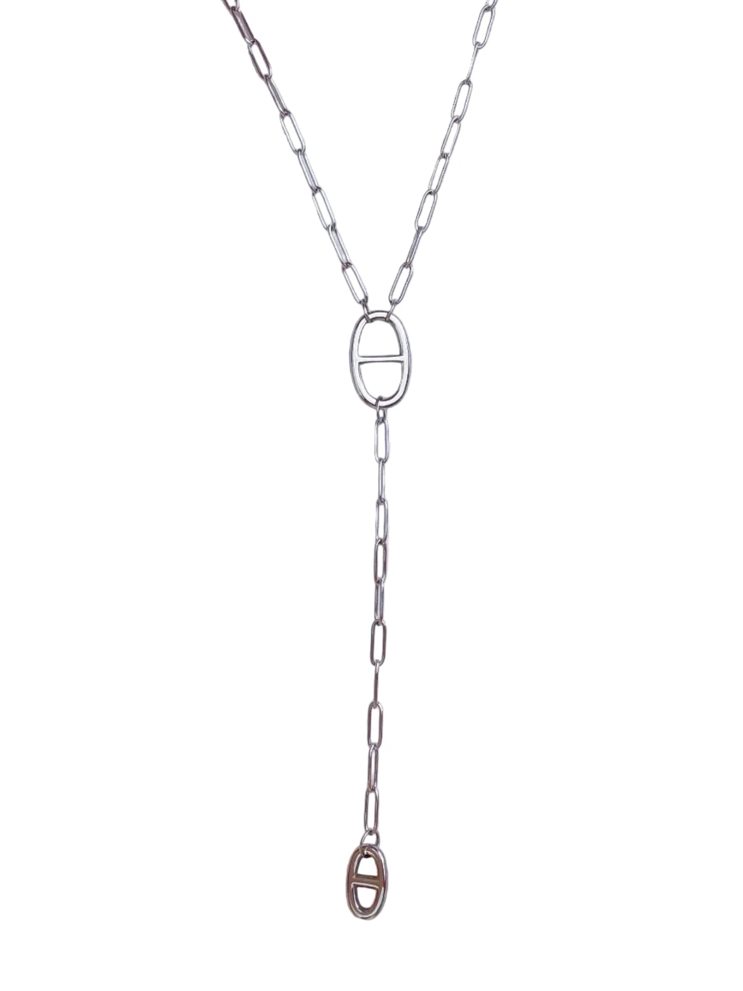 SAUTOIR IRIS - ARGENTÉ