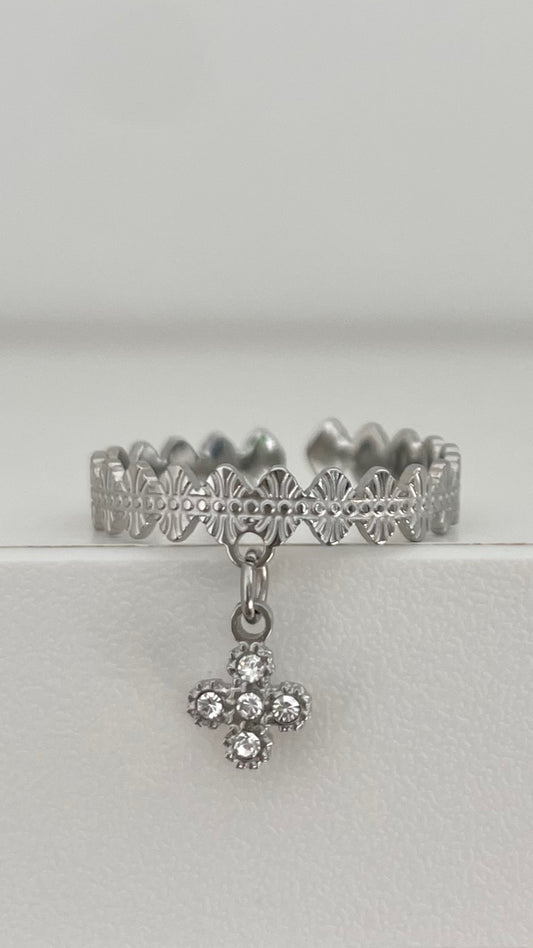 BAGUE ALBA - ARGENTÉ