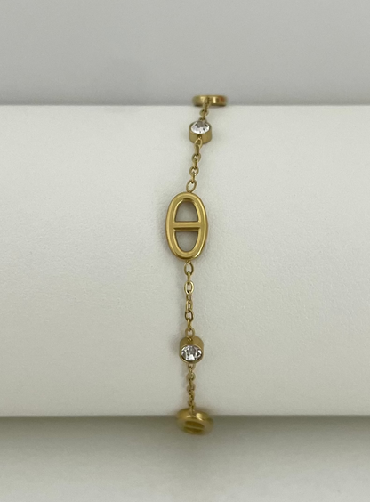 BRACELET DIVA - DORÉ