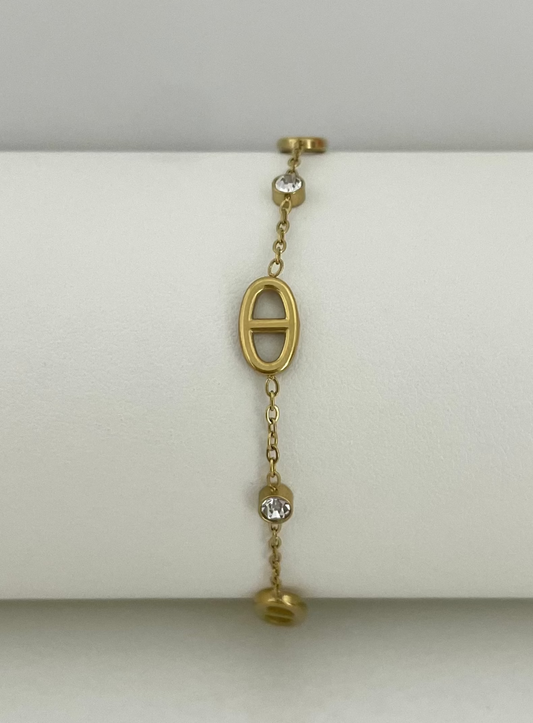 BRACELET DIVA - DORÉ