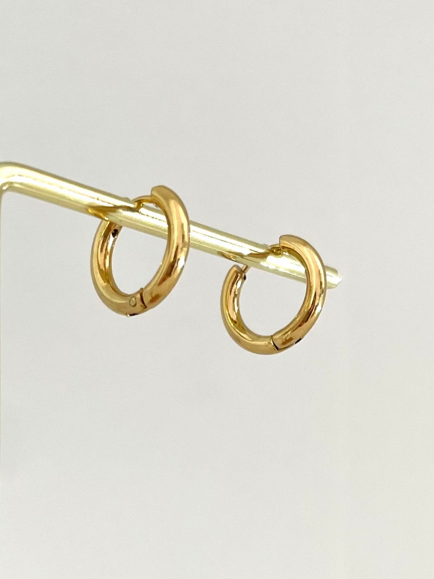 BOUCLES D'OREILLES MINI CRÉOLES - DORÉ