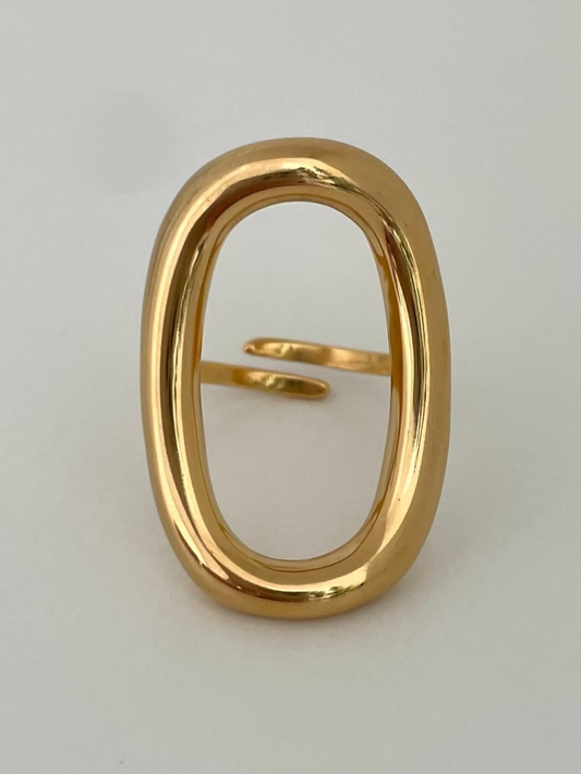 BAGUE AGATHE - DORÉ