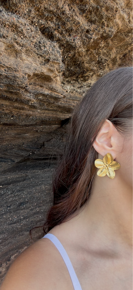 BOUCLES D'OREILLES ELIA - DORÉ